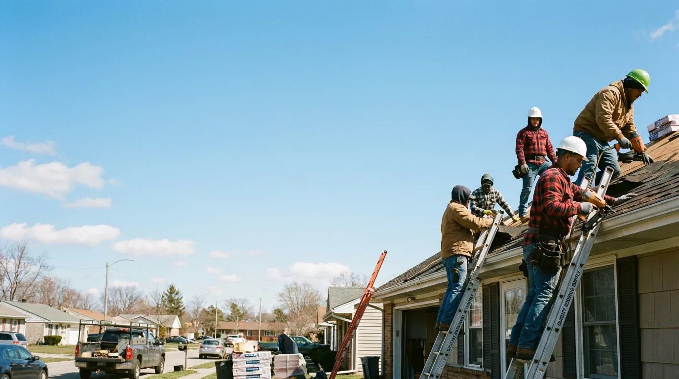 Roofing in Amoret, MO near me